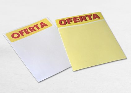 Cartaz oferta